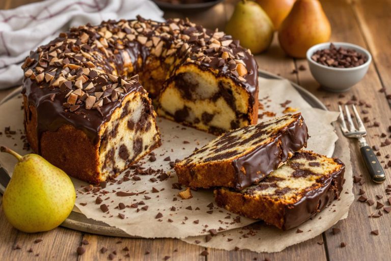 Plus fondant qu’un cake : ce dessert poire-chocolat pourrait bien vous rendre accro.jpg